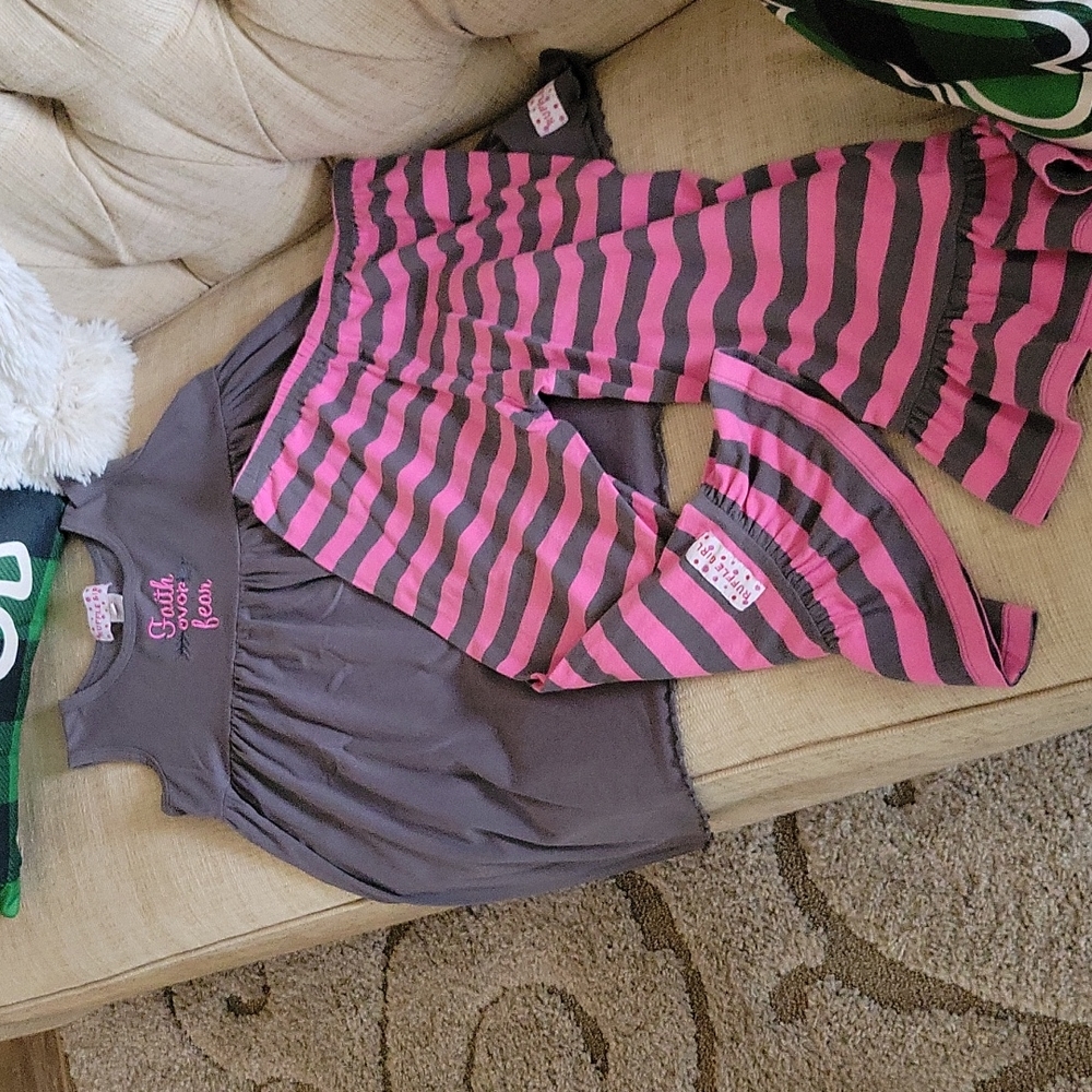 Ruffle Girl sz 12  Set